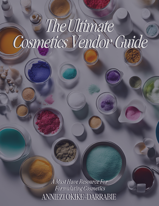 Ultimate Cosmetic Vendor Guide